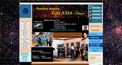 Desktop Screenshot of galaxia.orava.sk
