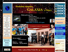 Tablet Screenshot of galaxia.orava.sk